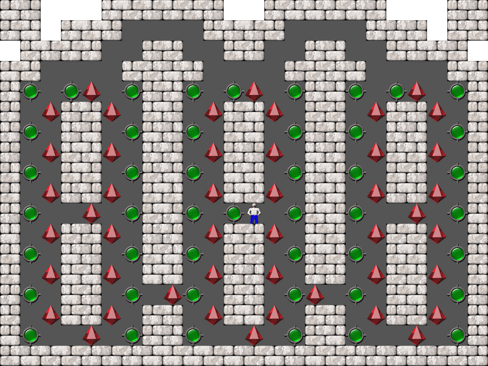 Sokoban 1,000,001 candlelights level 61